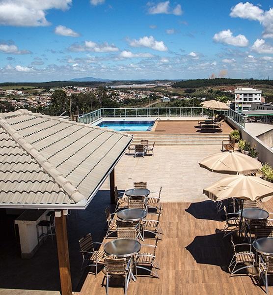 Mirante Flat Hotel Ouro Branco Bagian luar foto
